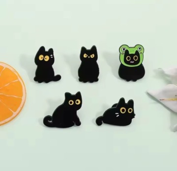 Рюкзак Pin Одежда Pin Черный кот
