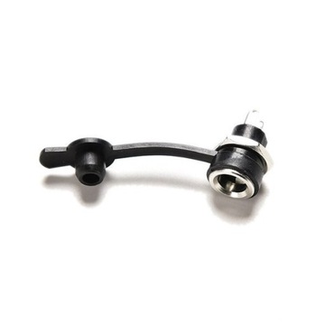 Розетка постоянного тока 022B 2,5/5,5 мм - резьбовая - Jack 5,5x2,5 - 2-контактная