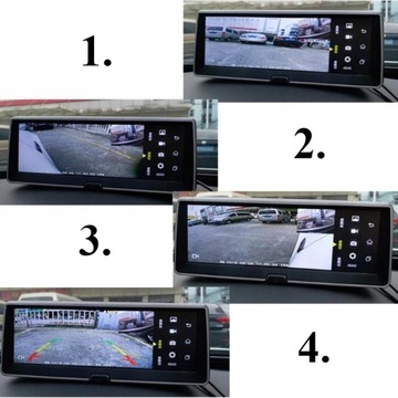 MONITOR SYSTEM KAMER 360 DO PARKOWANIA 4 kamer