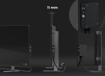 AENO Premium Eco Smart AGH0004S Черный радиатор