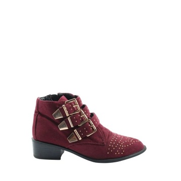 NEW LOOK Botki Rozm. EU 36 czerwony Booties