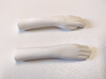 Гипсовые руки МАЛЫЕ Женские руки Гипсовая голова Гипсовый бюст