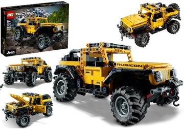 ZESTAW JEEP WRANGLER LEGO KLOCKI SAMOCHÓD TERENOWY