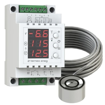 Inteligentny regulator temperatury Terneo sneg + OSA do topienia śniegu