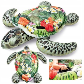 ИНДЕКС 57555 НАДУВНОЙ МАТРАС ЧЕРЕПАХА ДЛЯ ПЛАВАНИЯ