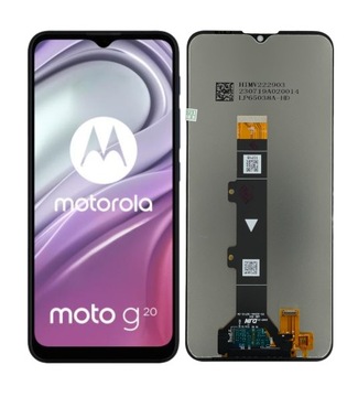 WYŚWIETLACZ LCD DO MOTOROLA MOTO G20