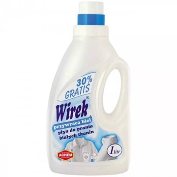 WIREK Płyn do prania białego 1L
