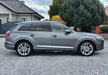 Audi Q7 II SUV 3.0 TDI 218KM 2017 Audi Q7 3.0 TDI Sline Quattro NAvi PDC Skory czarna podsufitka Climatronic, zdjęcie 11