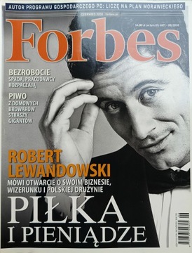 MAGAZYN FORBES nr 06 / 2016 Robert Lewandowski