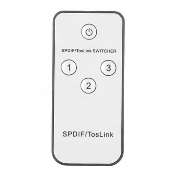 Переключатель SPDIF/TosLink 3x1 с