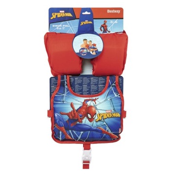 Жилет для плавания с рукавами 3-6 л Spider Man Bestway 98795