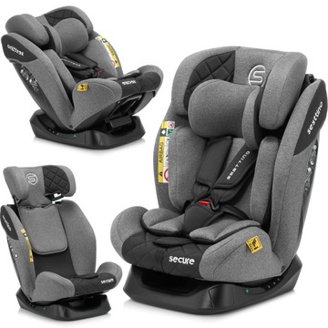 Fotelik samochodowy 40-150cm Sesttino Secure Pro 0-36kg Funkcja Spania