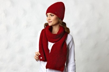 KALINA Wrzos женская зимняя шапка