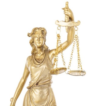 Temida rzeźba prezent figurka bogini sprawiedliwości 39,5 cm prezent