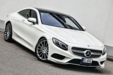 Mercedes Klasa S W222 Coupe 500 456KM 2015 Mercedes-Benz Klasa S MERCEDES S550 456KM Coupe AMG DESIGNO LED Dociagi Ka