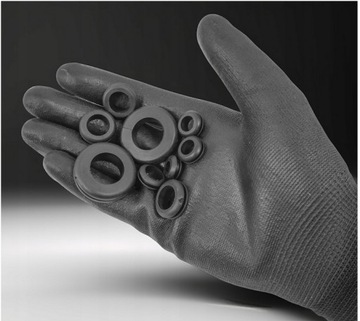 РЕЗИНОВЫЕ ИГРЫ НАБОР РЕЗИНОВЫХ НАПРАВЛЯЮЩИХ МИКС 180 ШТ. ЗАГЛУШКИ ДЛЯ ОТВЕРСТИЙ