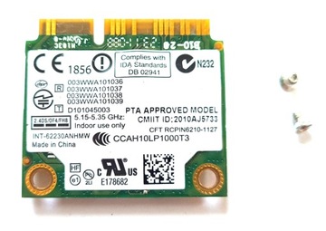 WIFI INTEL CENTRINO ADVANCED-N 6230 ДВУХдиапазонный + BT