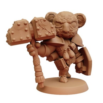Figurki Dice Head CIBI Koala Cleric RPG