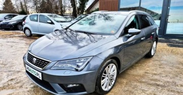 Seat Leon III ST Facelifting 1.4 EcoTSI 150KM 2018 Seat Leon BENZYNA AUTOMAT KAMERA skora alcantara 2x pdc serwis aso, zdjęcie 23