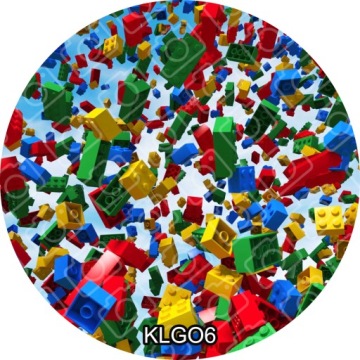 LEGO CLOCKS CAKE CAKE DECORATION Печатная вафля круглая 20 см