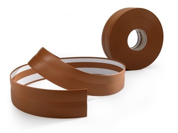 Listwa przypodłogowa samoprzylepna - drewnopodobna 5m 32/23 mm
