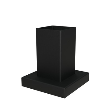 Цоколь столба балюстрады 60x60 розетка RAL
