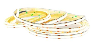 Taśma LED Neon COB 24V biała naturalna 2400 LED jednolity strumień 1m