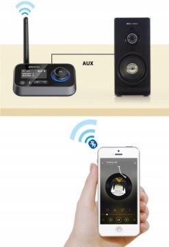 AUX аудио передатчик Bluetooth приемник для телевизора HiFi наушники