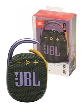 PRZENOŚNY GŁOŚNIK / JBL CLIP 4 / ZIELONY / GREEN / BLUETOOTH