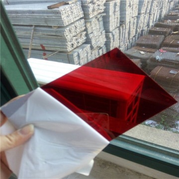 Оргстекло Оргстекло, красное, прозрачное 75/100 3