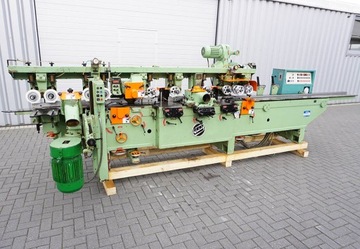 ЧЕТЫРЕХСТОРОННИЙ строгальный станок WEINIG с 7 ГОЛОВКАМИ