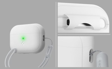 Чехол для AirPods Pro 2, корпус Spigen Silicone Fit