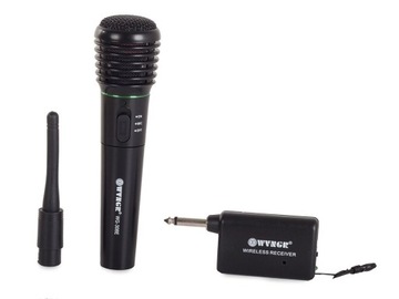 Большая караоке-колонка BT с радиомикрофоном USB MP3