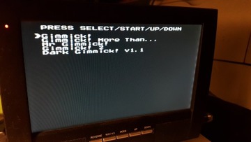 Pegasus Famicom NES Gimmick 1 + 2 + Темный картридж