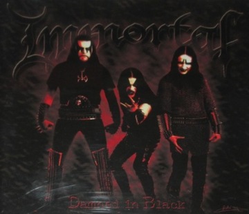 Immortal -Damned In Black cd 2000 Black-Norwegia