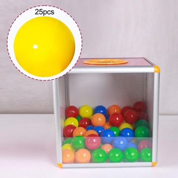 Разноцветные лотерейные шары Прочный желтый цвет на день рождения