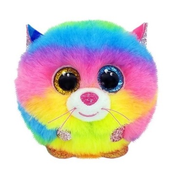 Pluszak Ty Beanie Balls Kulka Puffies Kotek Gizmo