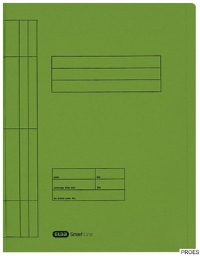 Skoroszyt kartonowy ELBA A4, zielony, 100090781