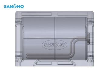 Бойлер XB-10L 230В 600Вт Водонагреватель Terma для прицепа-кемпера