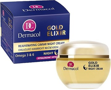 Dermacol Gold Elixir Krem na noc 50 ml