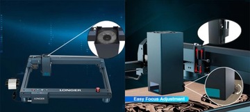 Лазерный резак-гравер LONGER B1 20W+2023 Новый комплект роликов.