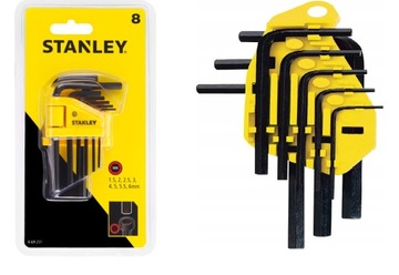 STANLEY 69-251 KLUCZE IMBUSOWE IMBUSY 1,5-6mm 8el