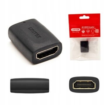 UNITEK Adapter Przedłużacz Beczka HDMI 4K Żeński
