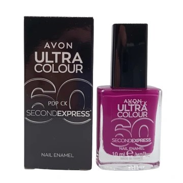 Lakier do Paznokci IN MAUVE WITH U Szybkoschnący AVON 60 Second Expres