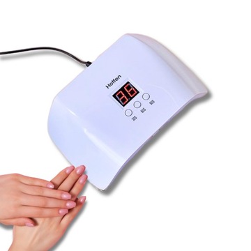 Светодиодная УФ-лампа NAIL 8 Вт белая МОЩНАЯ