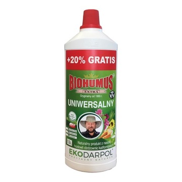 BIOHUMUS EXTRA DO POMIDORÓW I PAPRYKI 1L