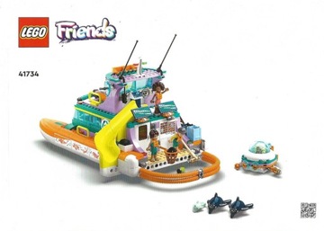 LEGO INSTRUKCJA z zestawu FRIENDS 41734 (350g)
