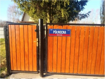 АДРЕСНАЯ табличка Номер ДОМА 60х20 см ПВХ Номер ДОМА