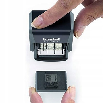 Самокрасочный штамп с датой TRODAT Printy 4810 MA, цифровая версия 01-12-2035