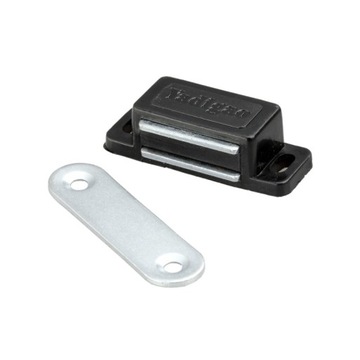 ZAMEK MAGNETYCZNY MAGNES MEBLOWY DO MEBLI 45X15X14MM 14.191 CZARNY AMIX
